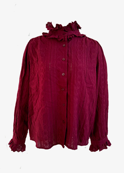 CAMISA BORDEAUX